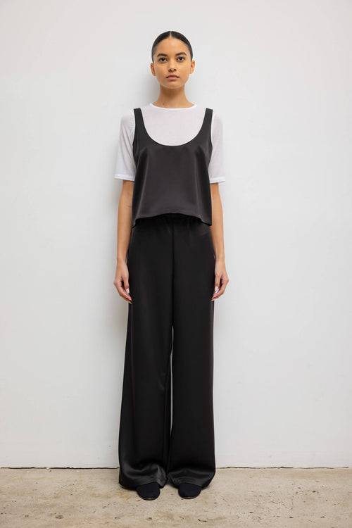 Barb Scoop Tank - Black - Image 3