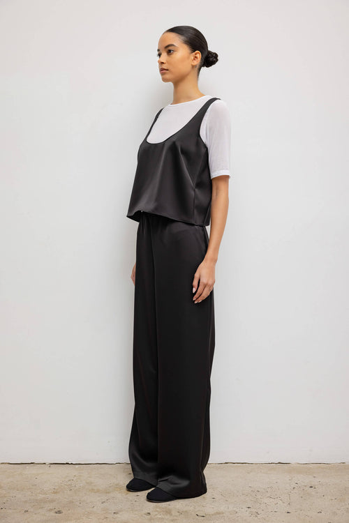 Barb Scoop Tank - Black - Image 6
