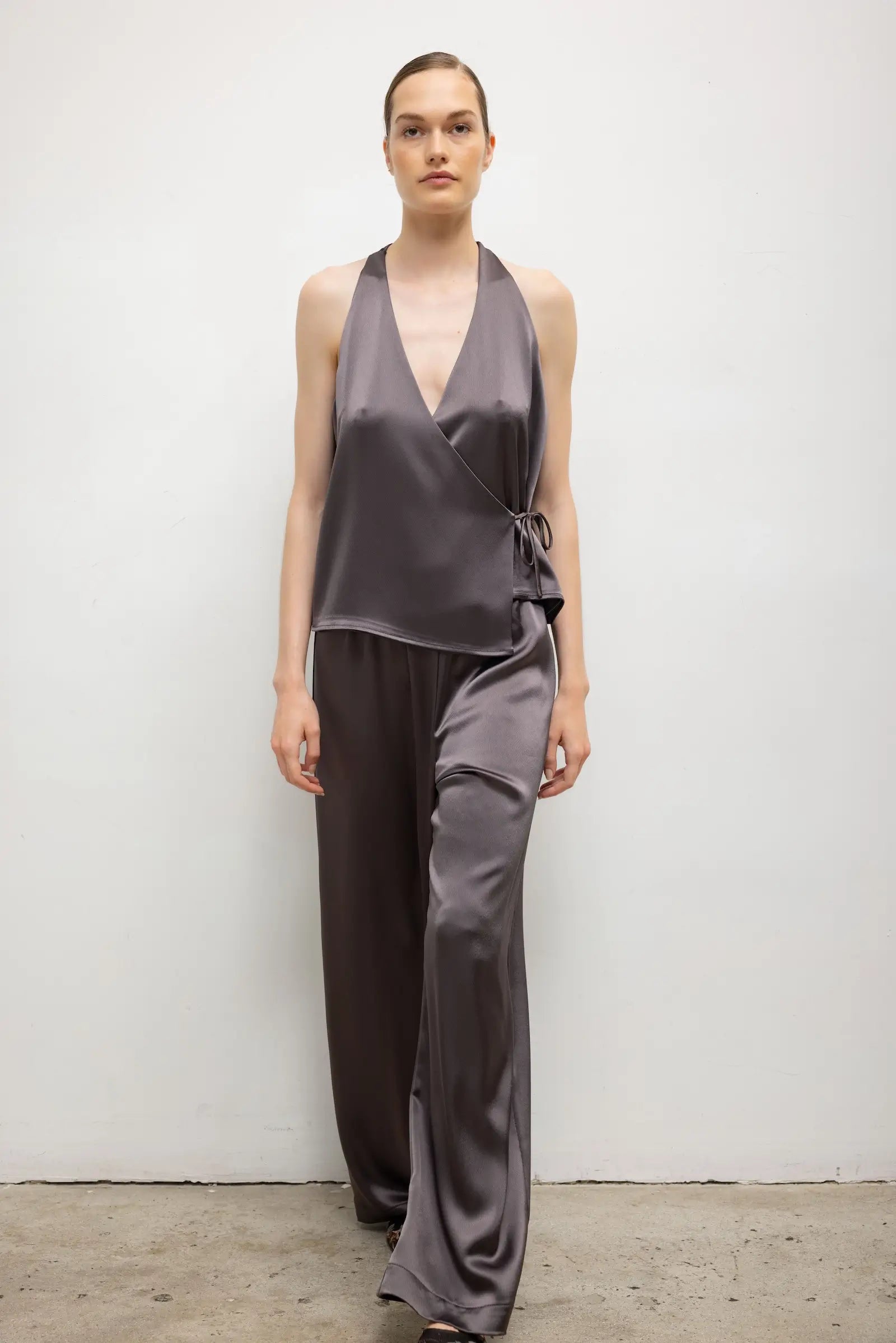 Pre-Order: Barb Sleeveless Wrap Top