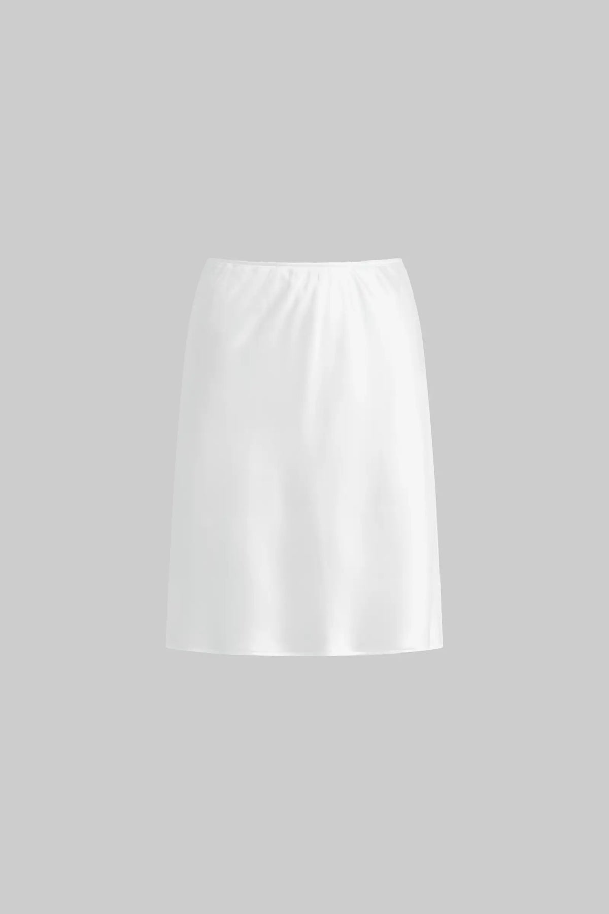 Barb Slip Skirt - Optic White - Image 2