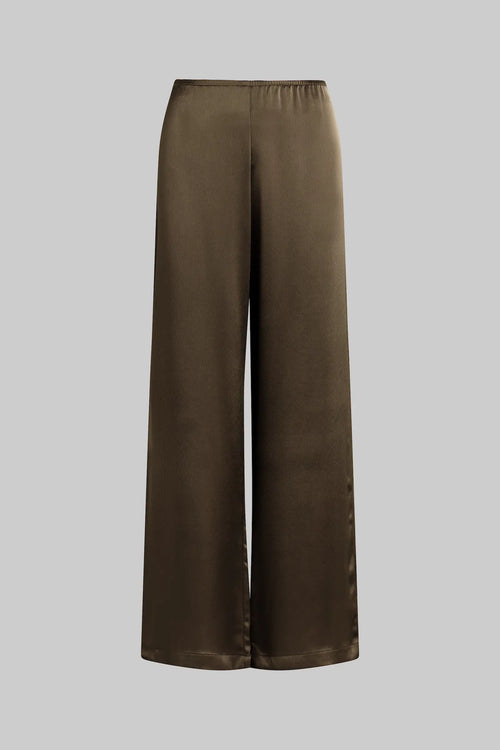 Barb Wide Leg Pant - Olive - Image 2