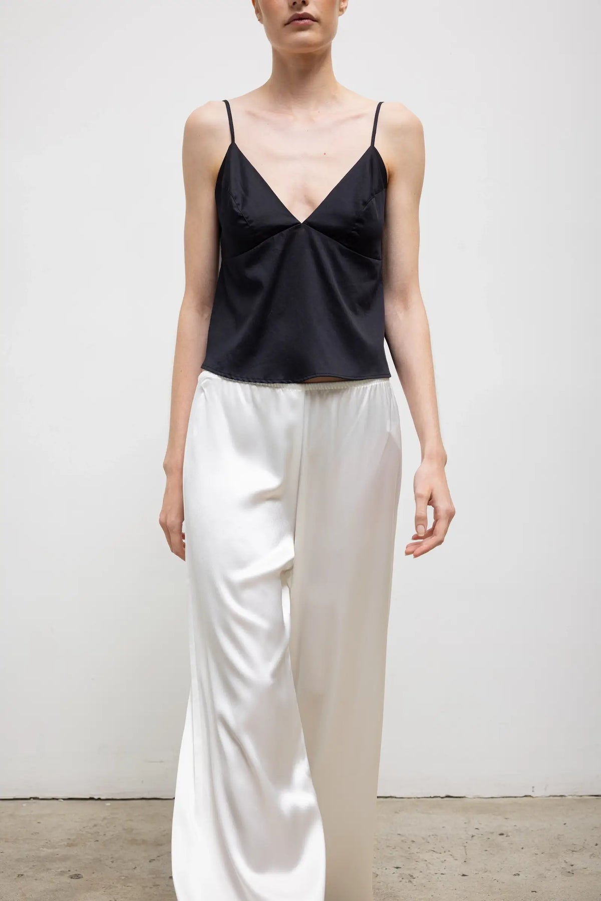 Barb Wide Leg Pant - Optic White - Image 4