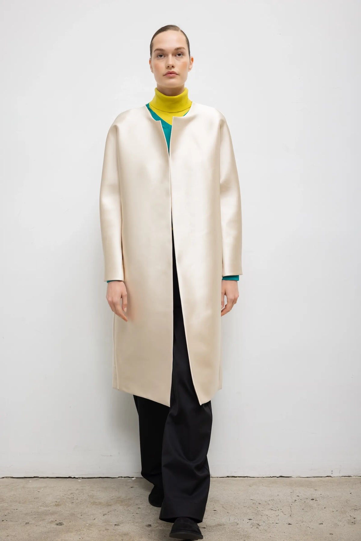 Pre-Order: Bobbi Coat - Champagne - Image 4