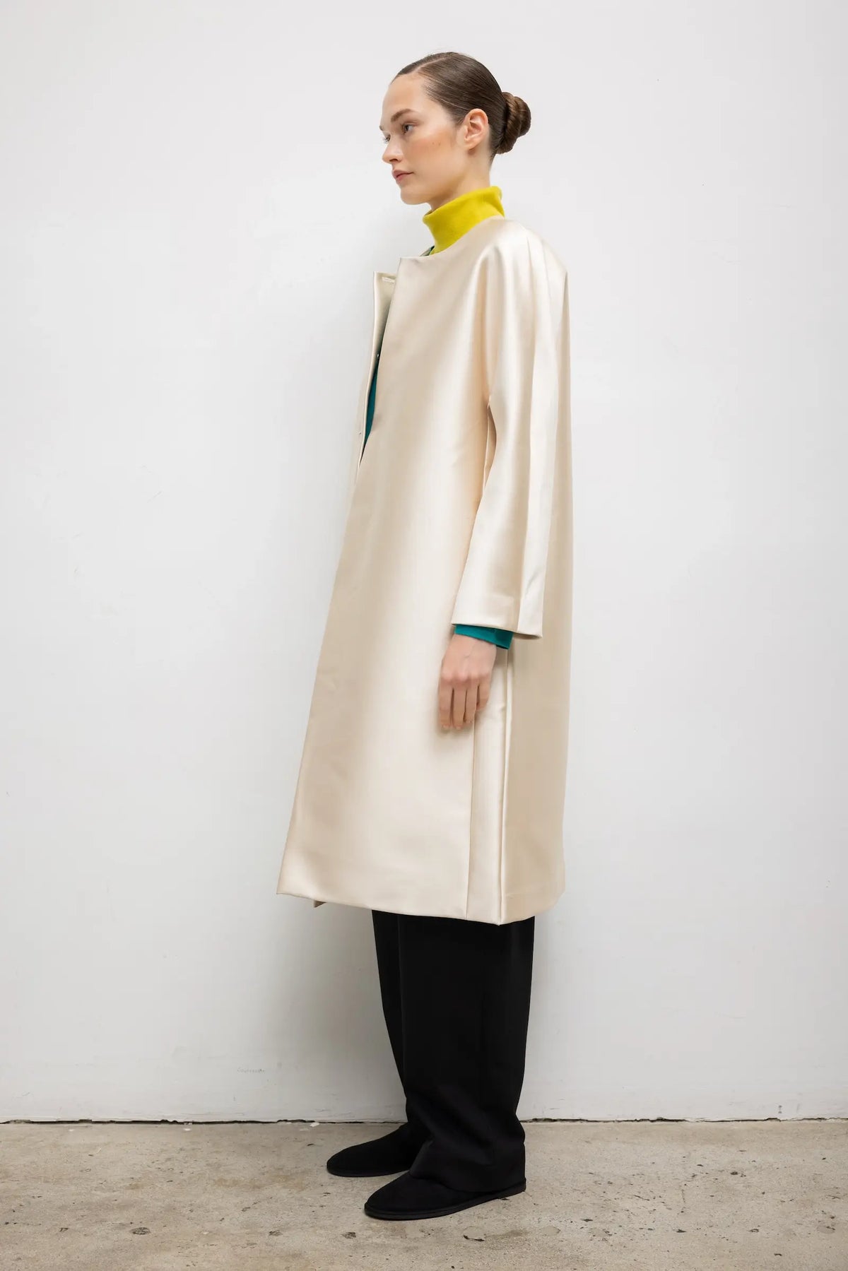 Pre-Order: Bobbi Coat - Champagne - Image 6