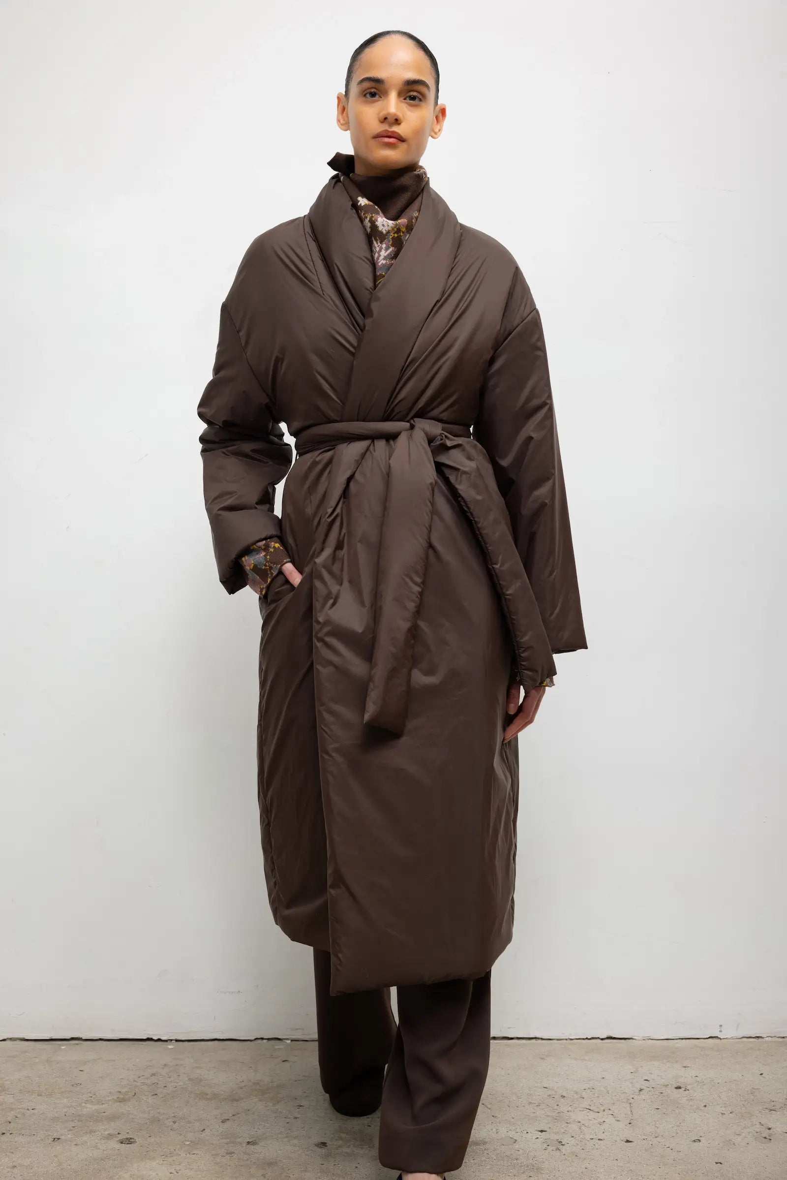 Pre-Order: Bo Puffer Shawl Coat