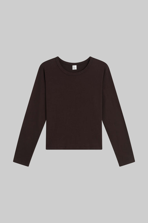 The Margo Long Sleeve - Chocolate - Image 2