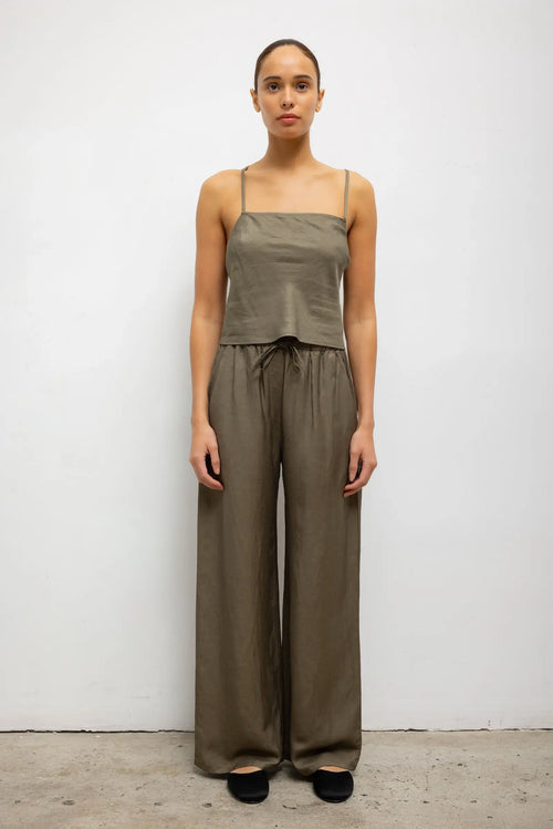 Daniel Square Neck Tank - Cypress - Image 3