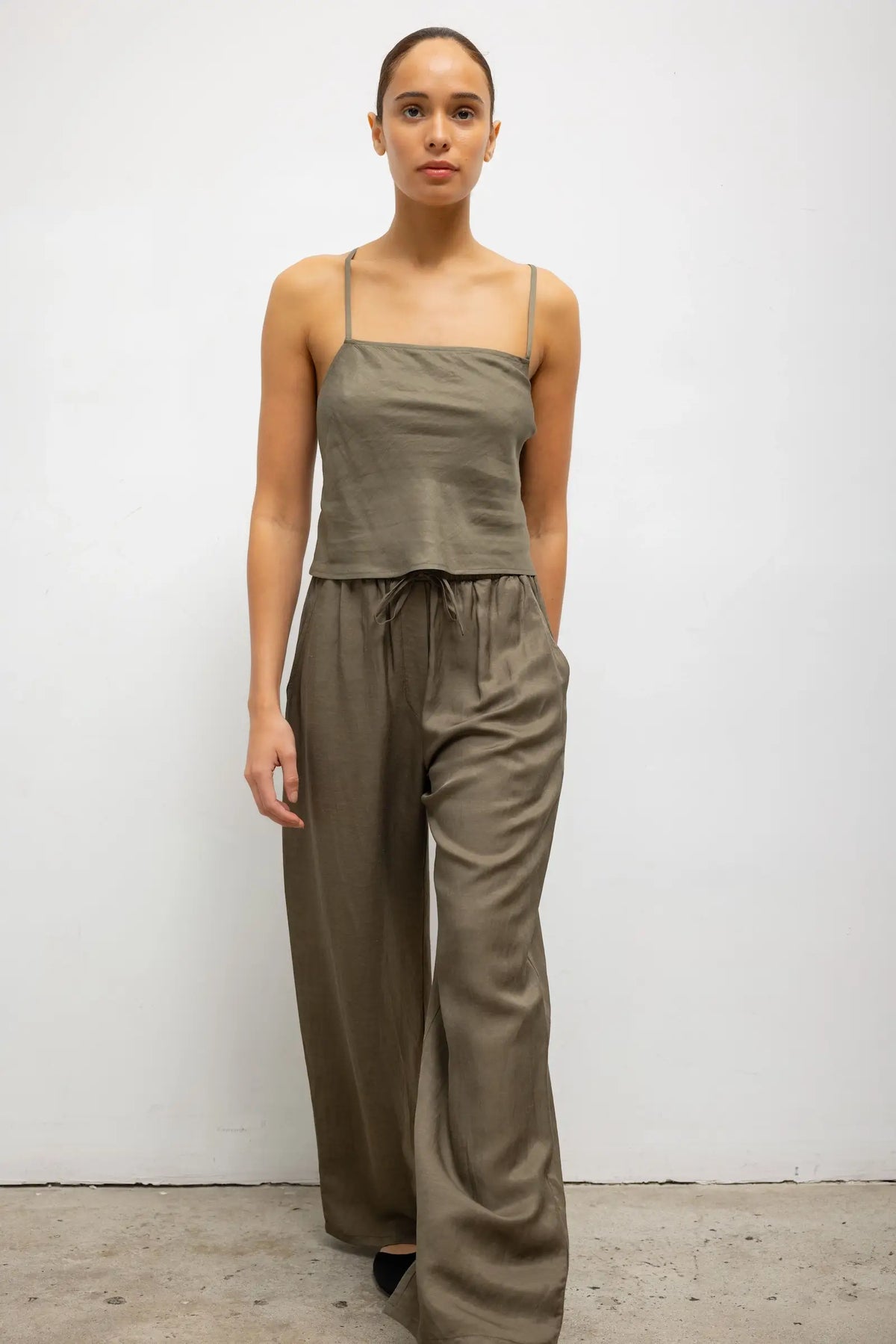 Daniel Square Neck Tank - Cypress - Image 4