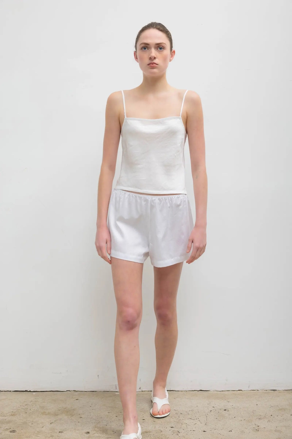 Daniel Square Neck Tank - Parchment - Image 4