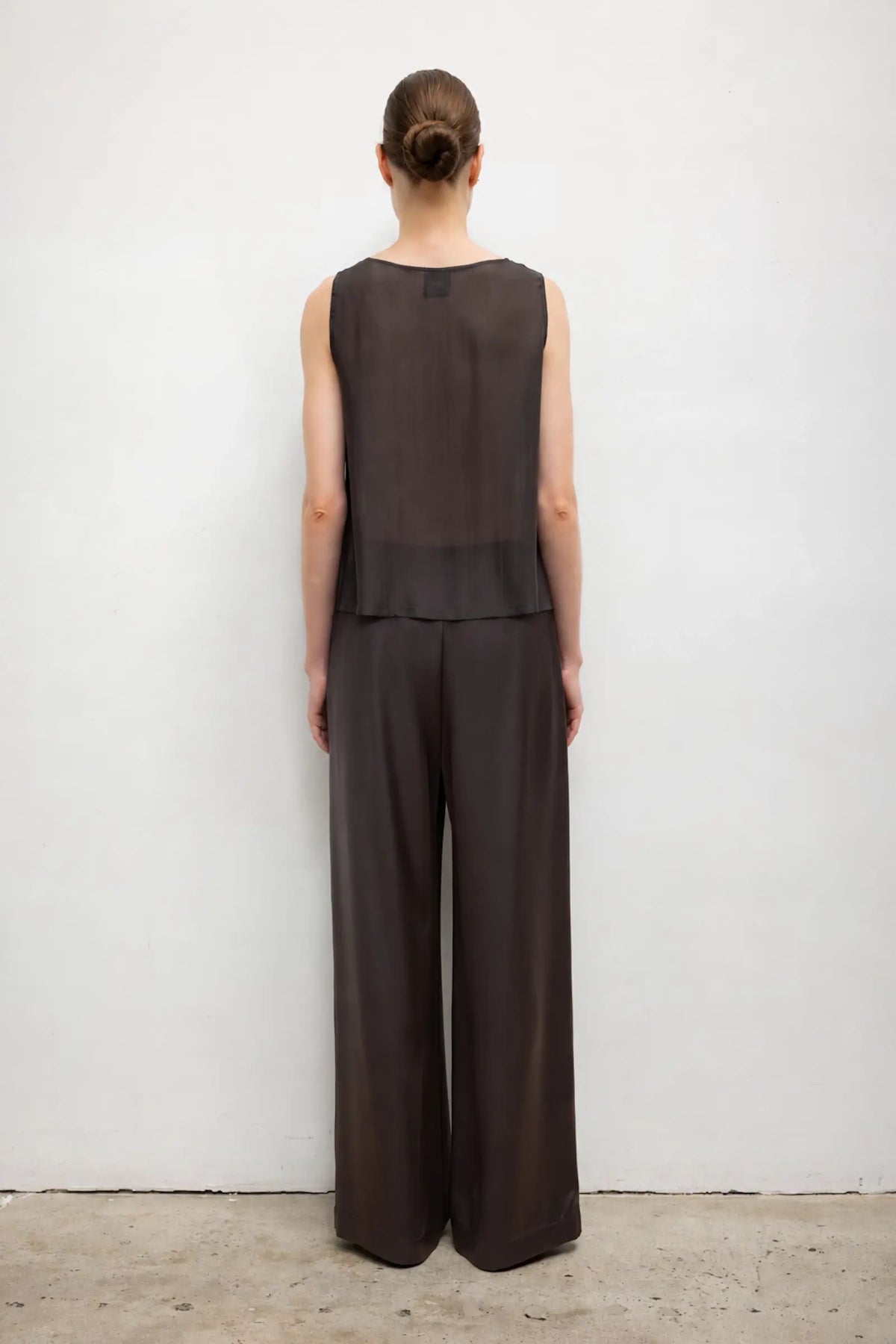 Pre-Order: Farrah Sleeveless Top - Slate - Image 6