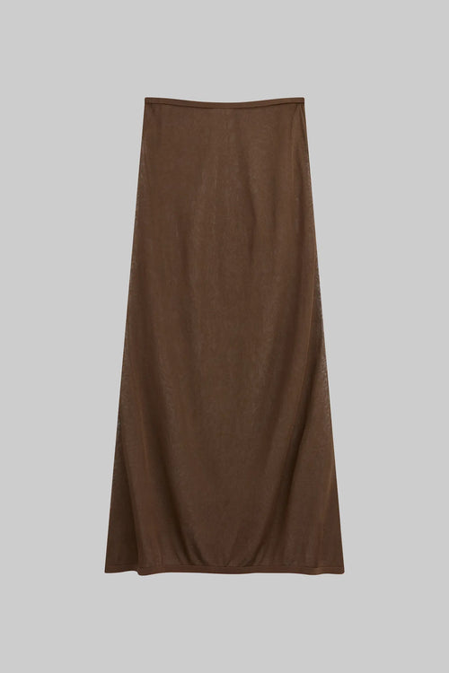 Jack Ankle Skirt - Chocolate - Image 2