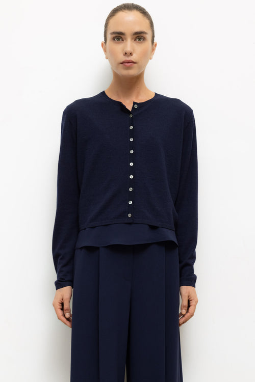 James Crew Cardigan - Midnight - Image 1