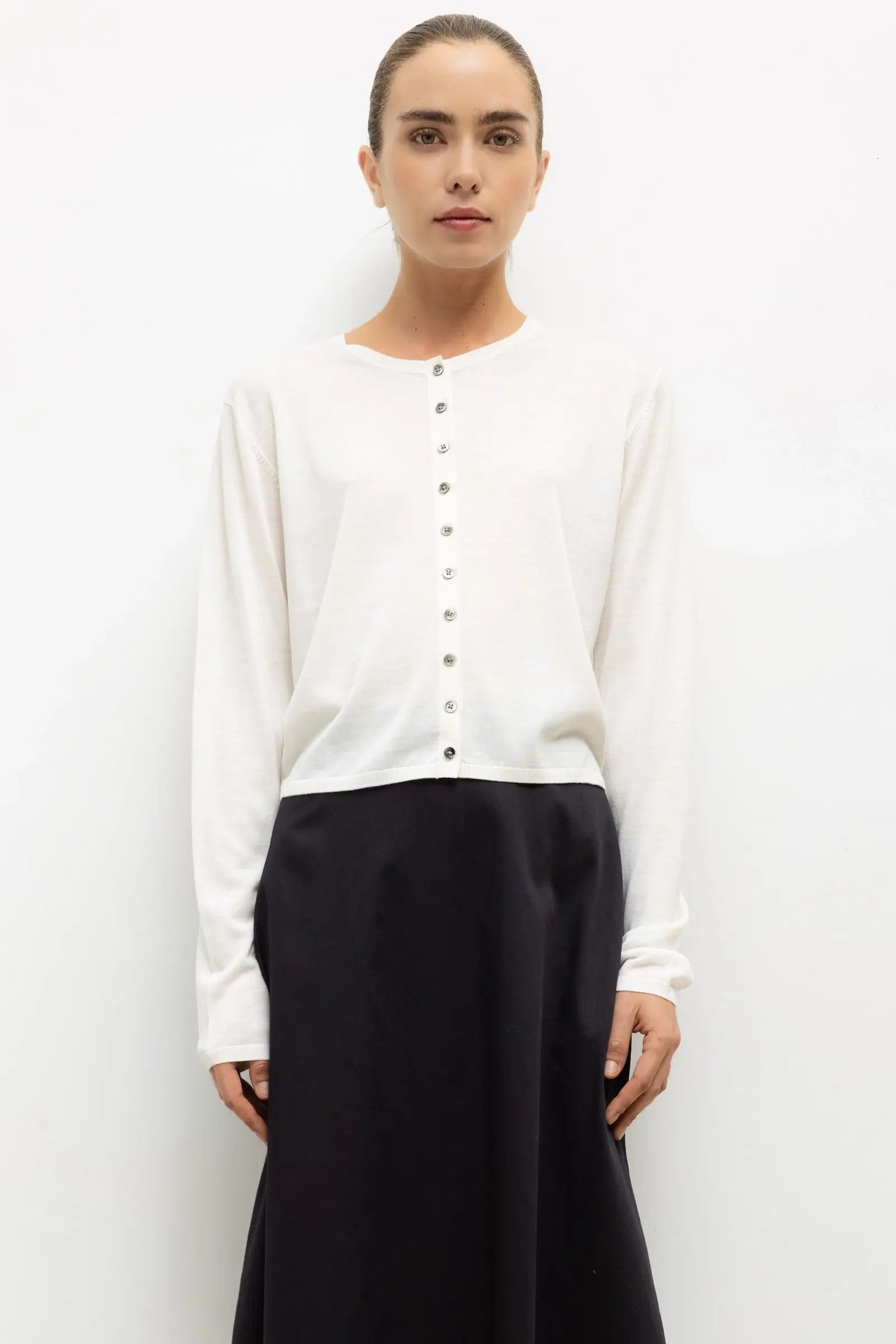 James Crew Cardigan - Parchment - Image 1