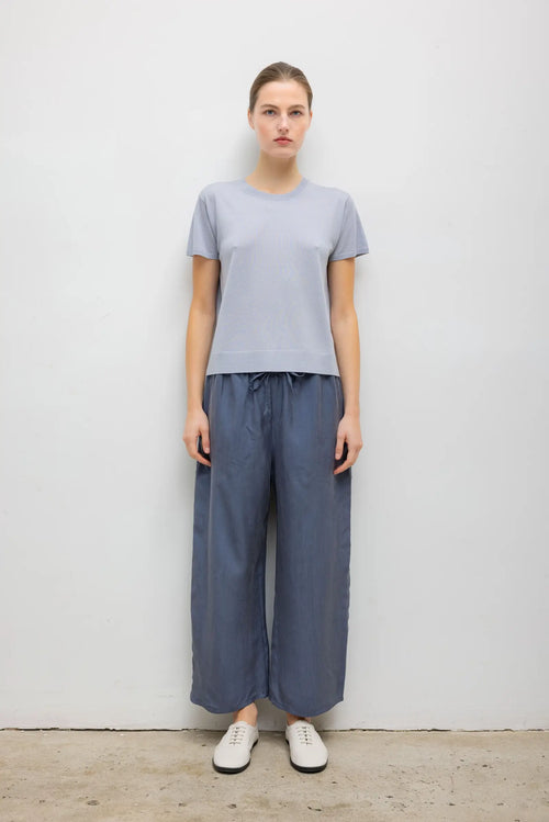 Kim Drawstring Pant - Denim - Image 1