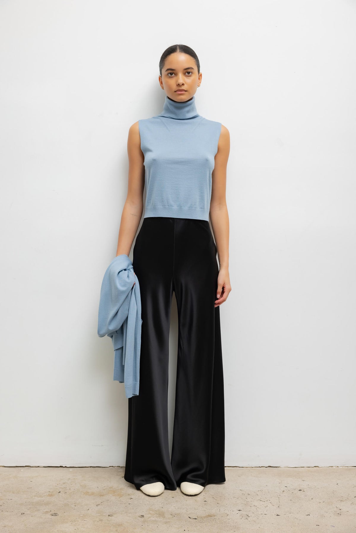 Barb Bias Pant - Black - Image 1