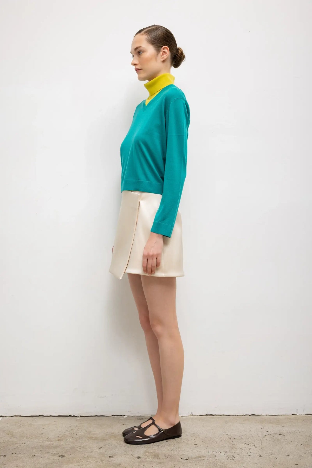 James Classic V Neck - Aegean - Image 6