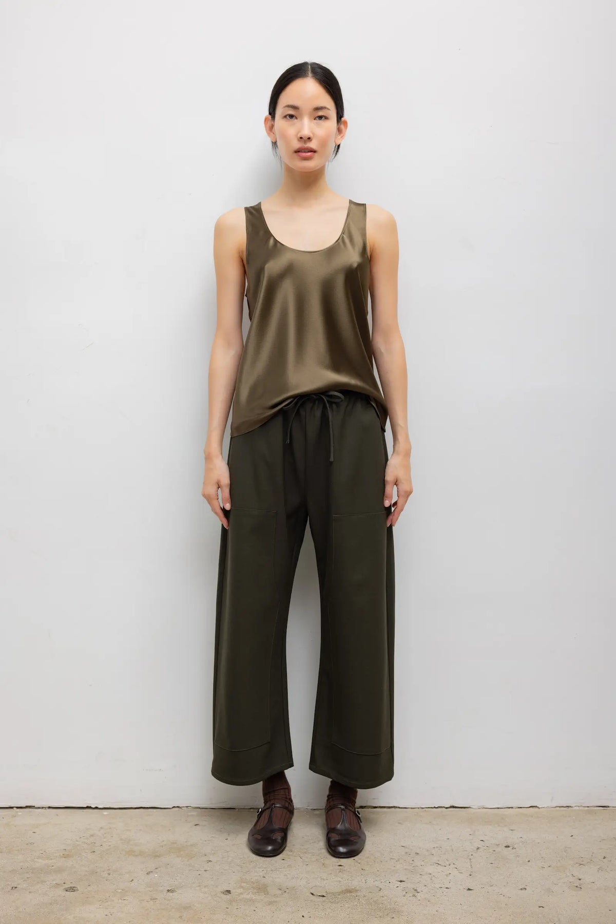 Jane Carpenter Pant - Military - Image 1