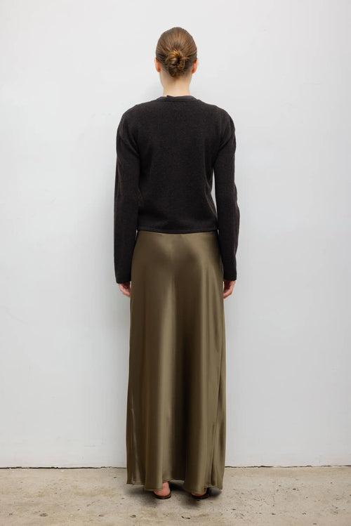 Jesse Zip Cardigan - Chocolate - Image 6