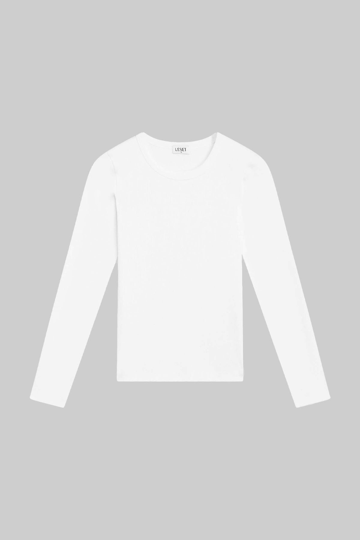 Kelly Slim Fit Long Sleeve - White - Image 2