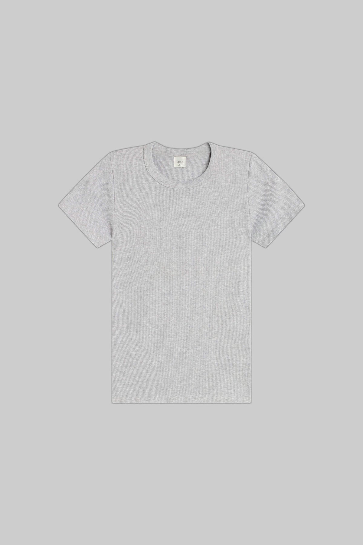 Kelly Slim Fit Tee - Heather Grey - Image 2