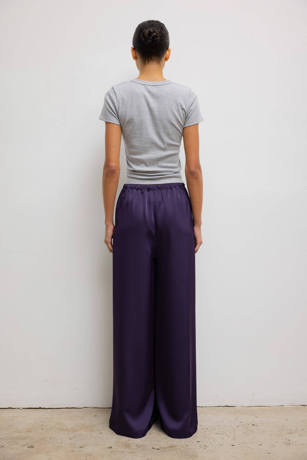 Kelly Slim Fit Tee - Heather Grey - Image 6