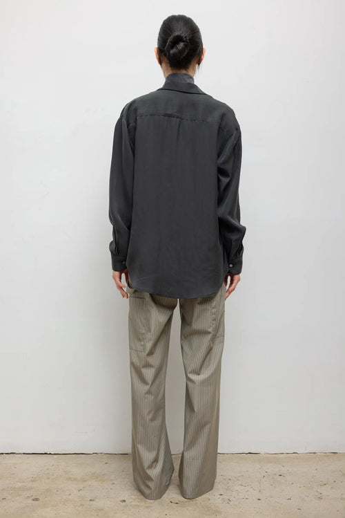 Kim Classic Button Down - Slate - Image 7
