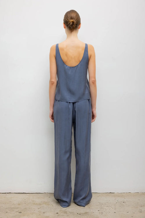 Kim Scoop Tank - Denim - Image 6