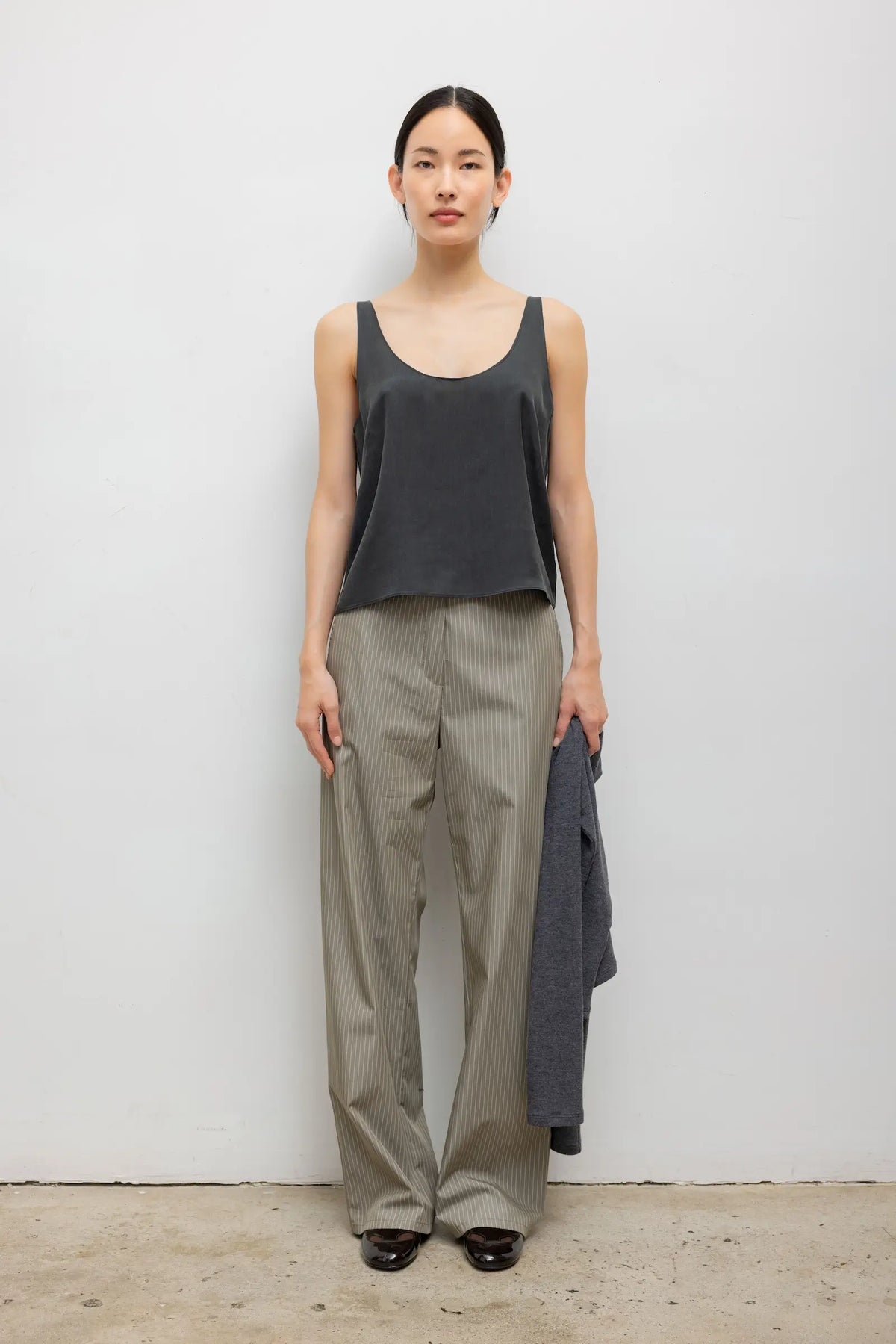 Kim Scoop Tank - Slate - Image 3