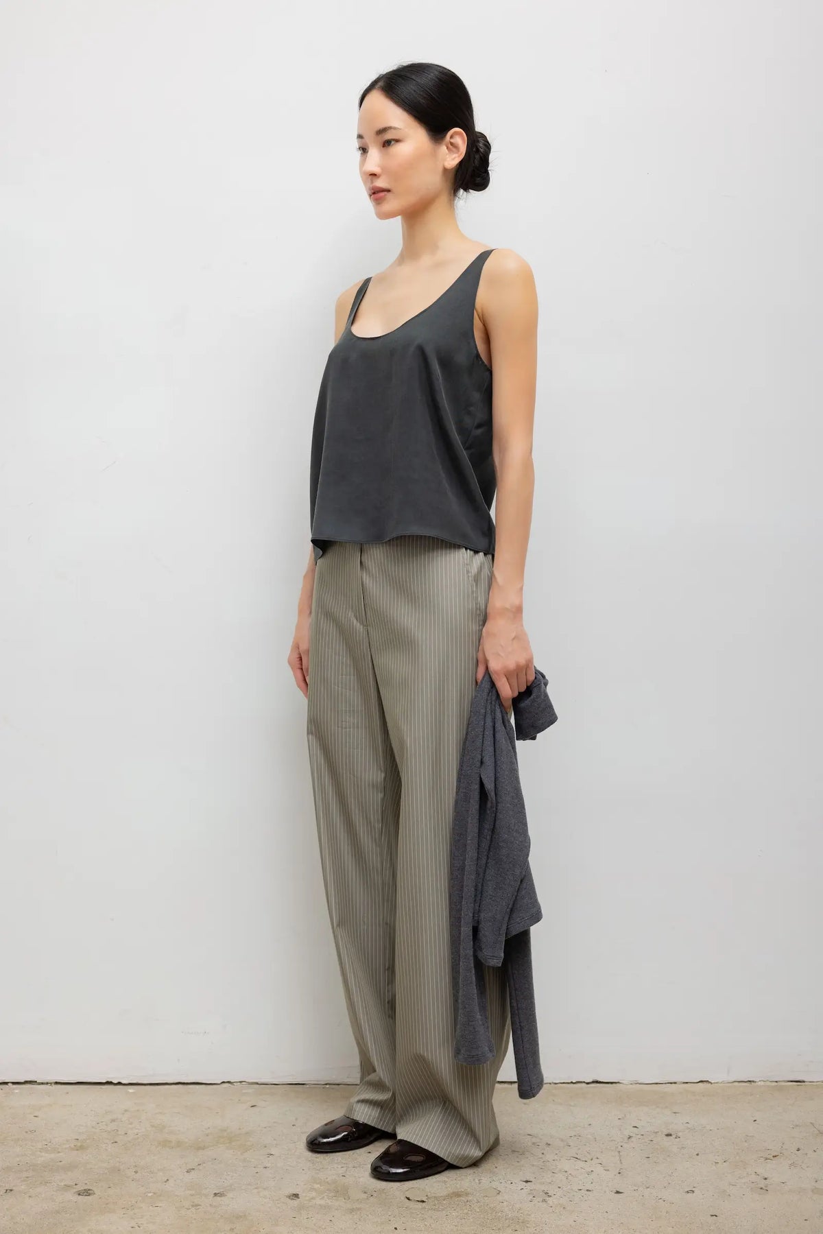Kim Scoop Tank - Slate - Image 6
