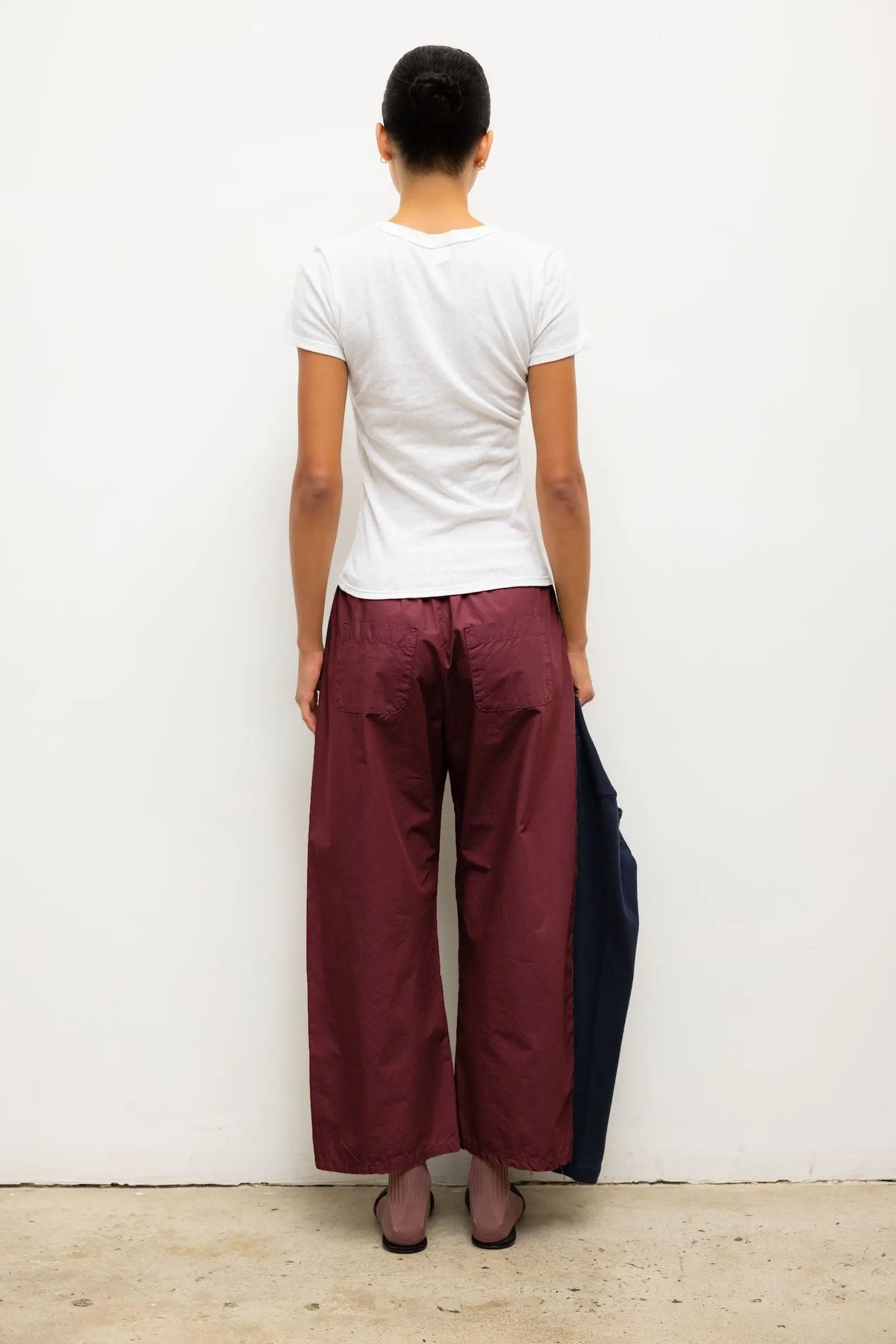 Kyoto Carpenter Pant - Maroon - Image 5