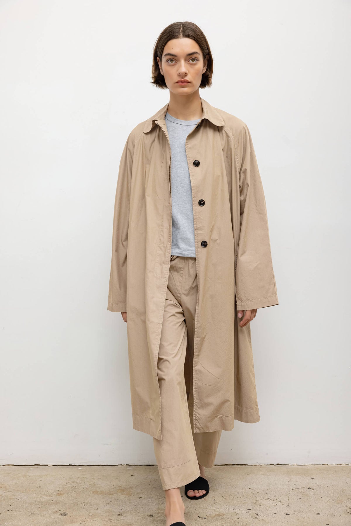 Kyoto Car Coat - Khaki - Image 2