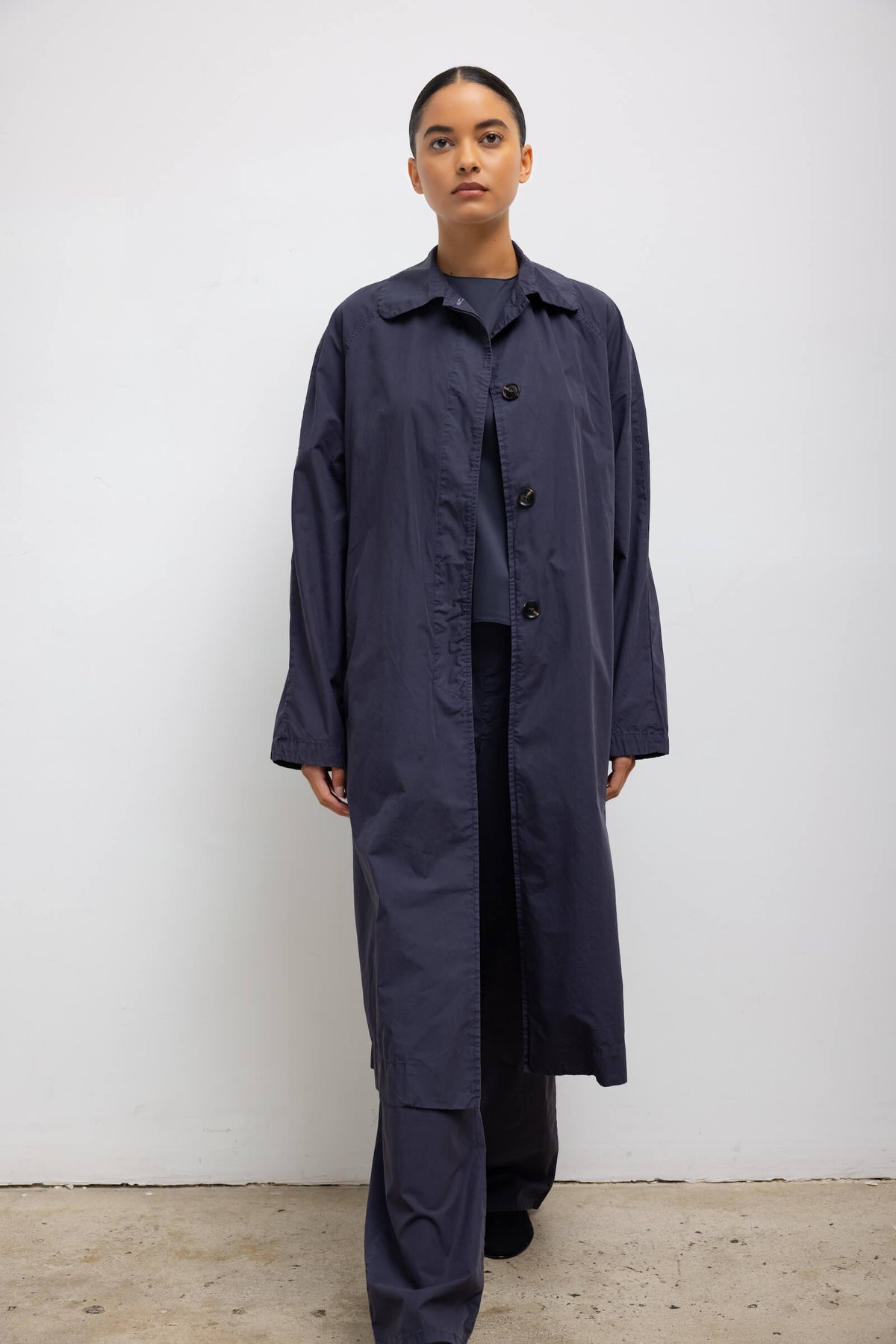 Kyoto Car Coat - Nuit - Image 3