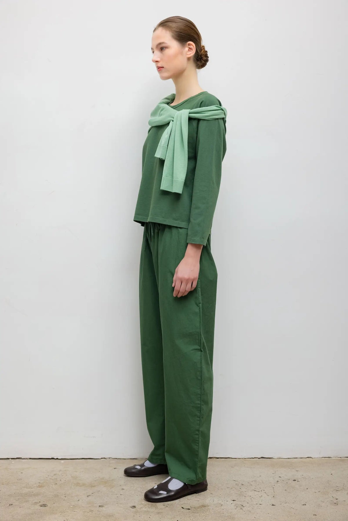 Kyoto Drawstring Pant - Juniper - Image 3
