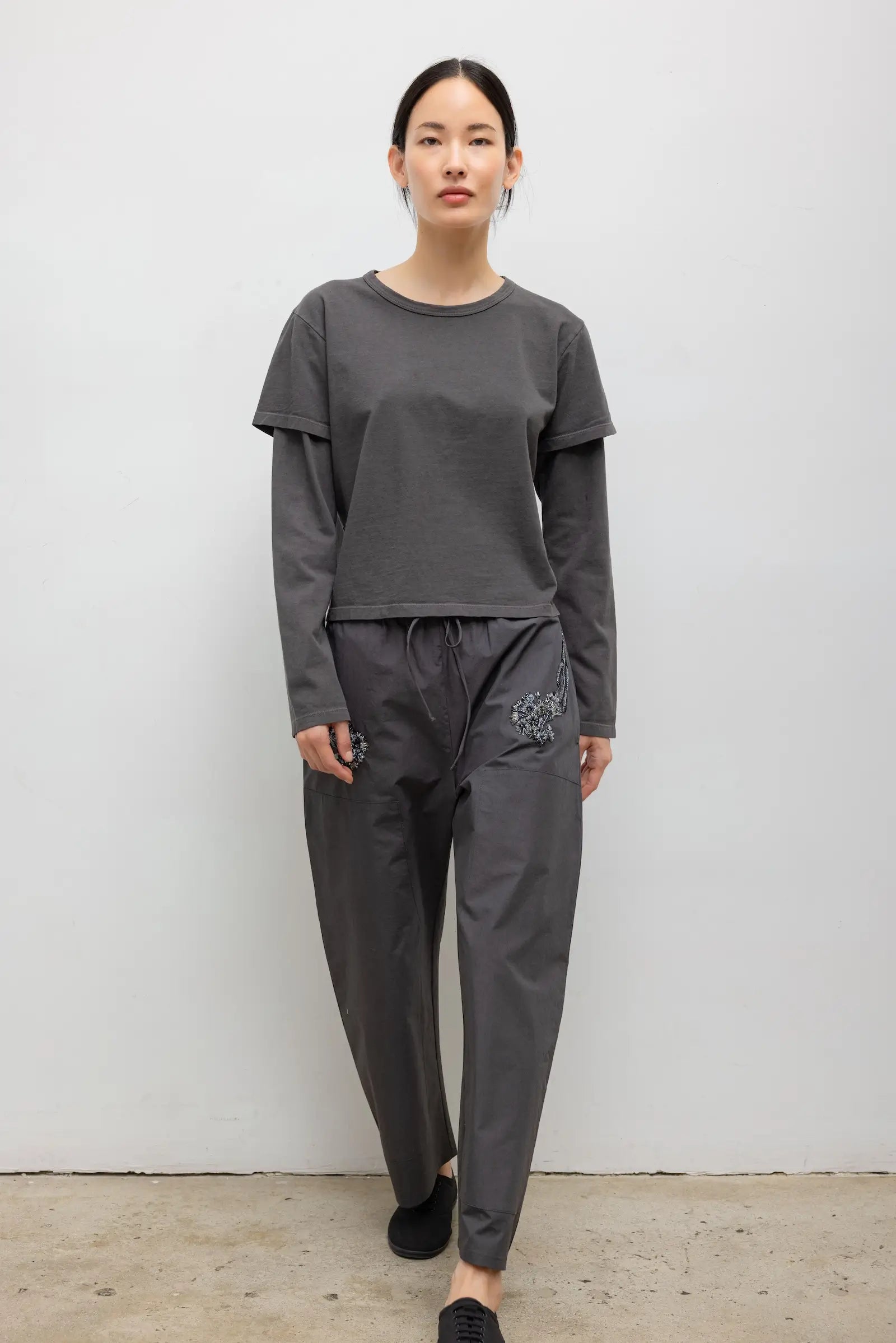 Kyoto Embroidered Carpenter Pant