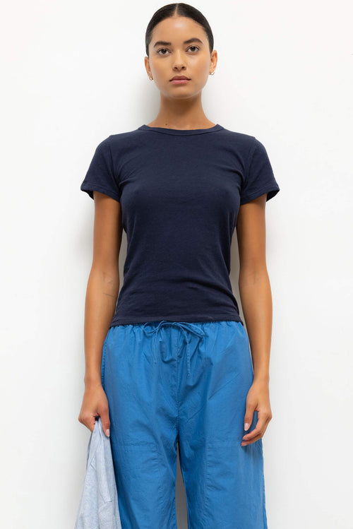 Laura Slim Fit Tee - Midnight - Image 1