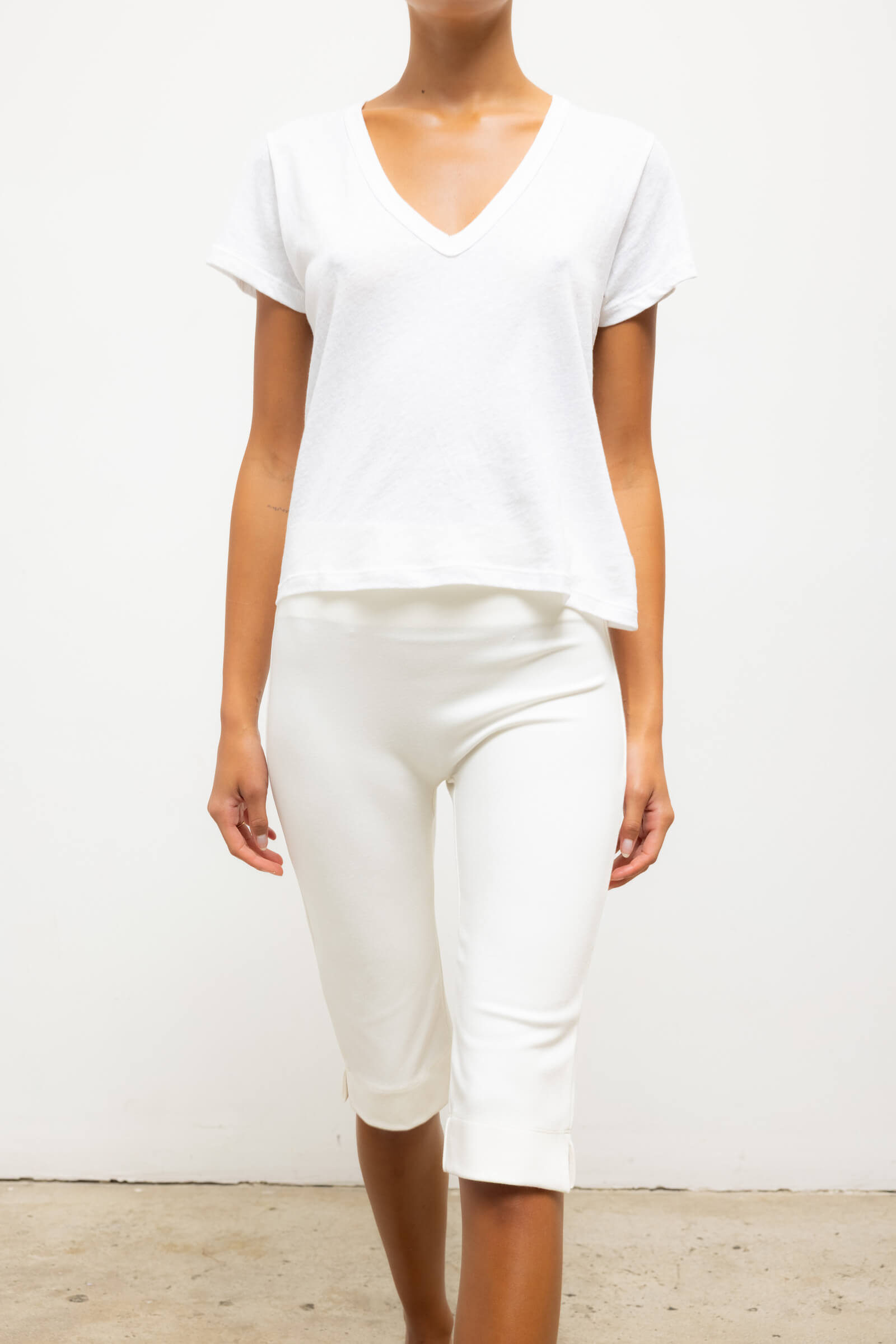 Laura V Neck Tee