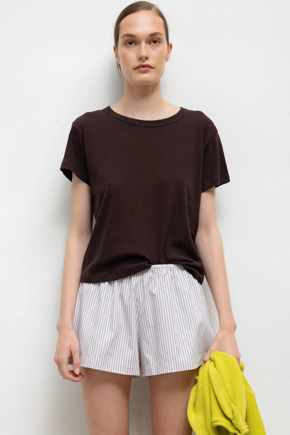Laura Margo Tee - Chocolate - Image 1