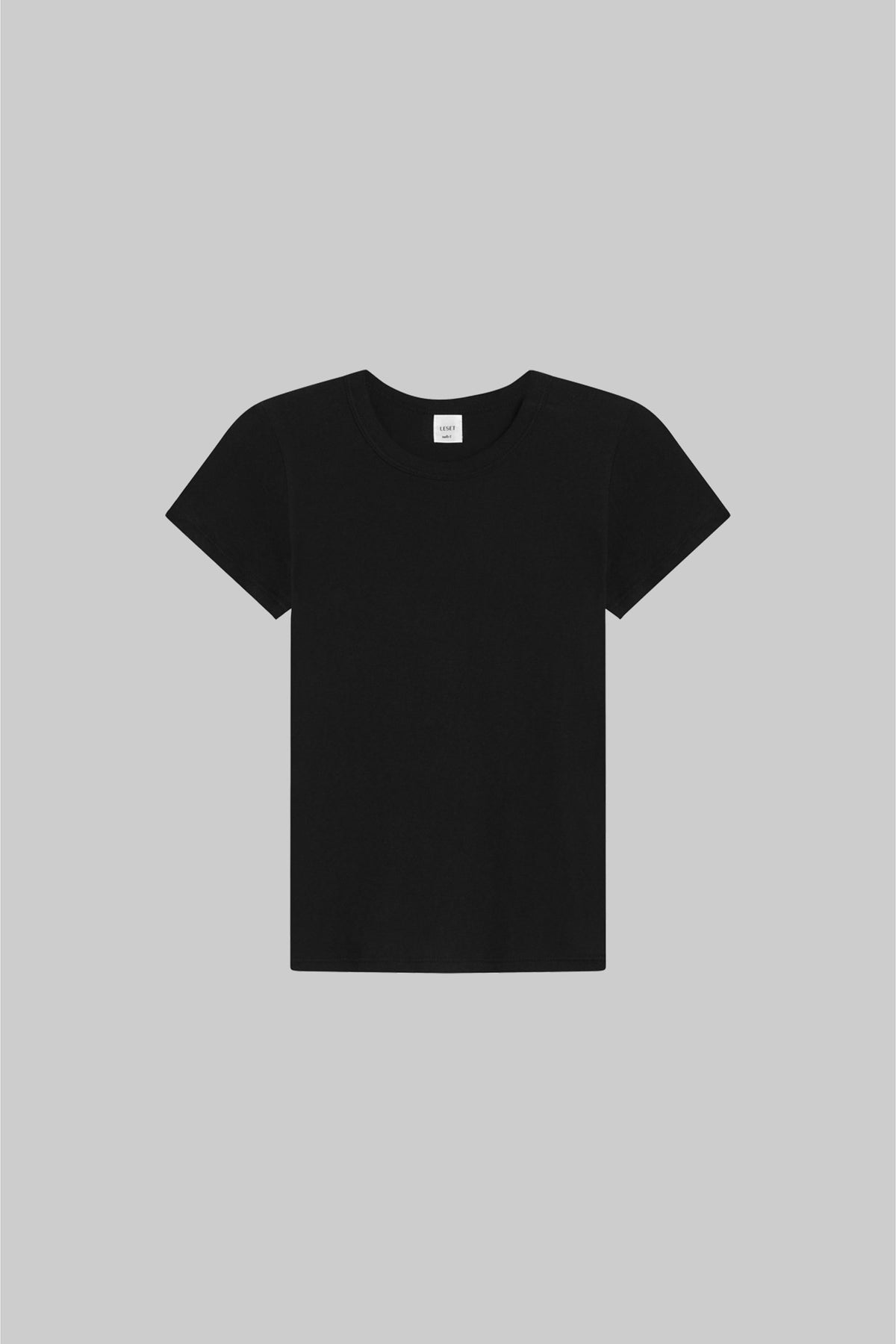 Laura Slim Fit Tee - Black - Image 2