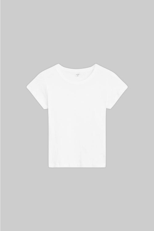 Laura Slim Fit Tee - White - Image 2
