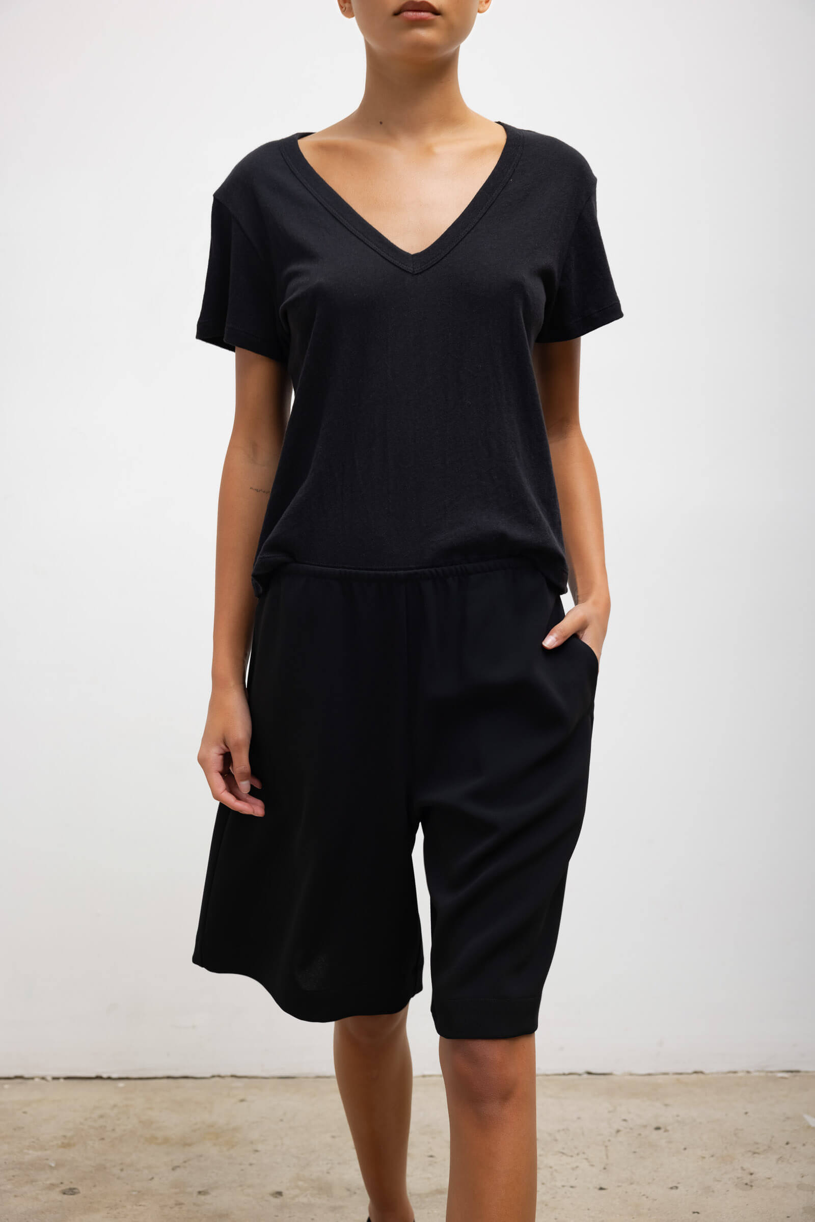 Laura V Neck Tee