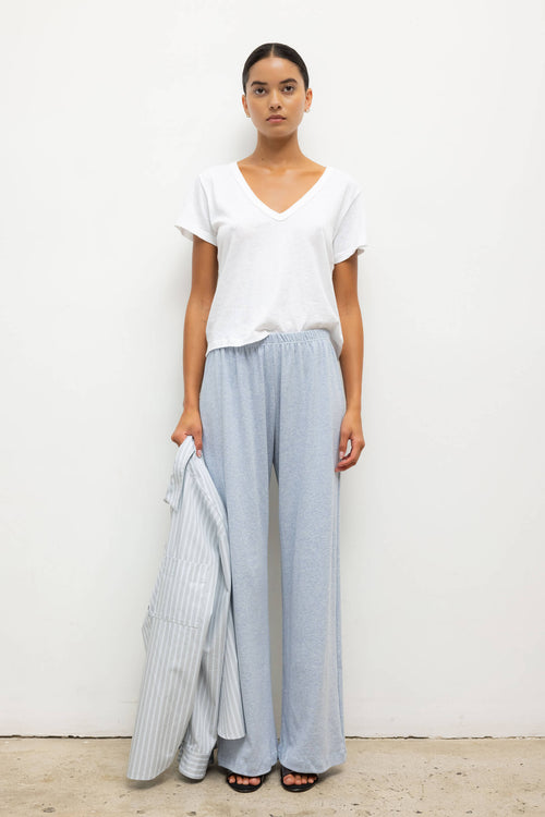 Nando Lounge Pant - Ciel Melange - Image 1