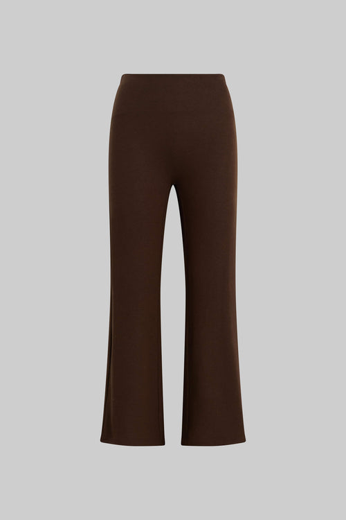 Lauren Crop Flare Pant - Chocolate - Image 2