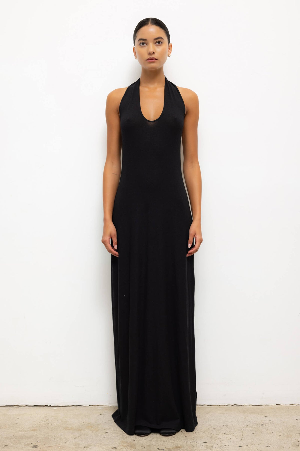 Lauren Halter Maxi Dress - Black - Image 1