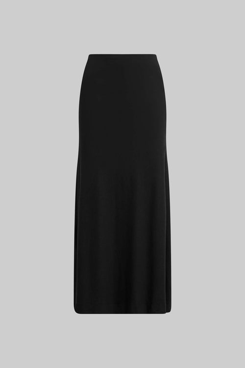 Lauren High Waist Midi Skirt - Black - Image 2