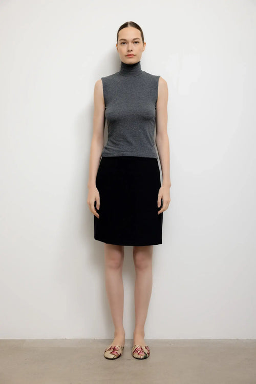 Arielle Wrap Skirt - Black - Image 1