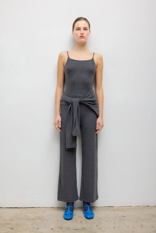 Lauren Crop Flare Pant - Charcoal - Image 1