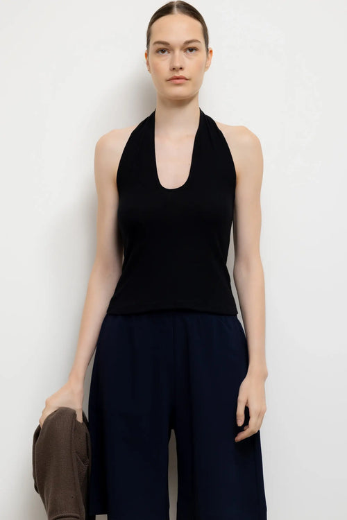 Lauren Halter Top - Black - Image 1