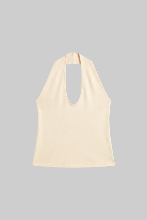Lauren Halter Top - Vanilla - Image 2