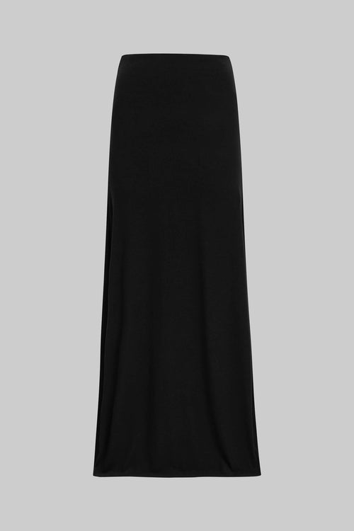 Lauren High Waist Maxi Skirt - Black - Image 2