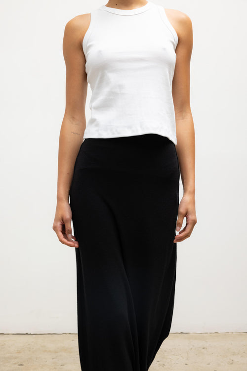 Lauren High Waist Maxi Skirt - Black - Image 4